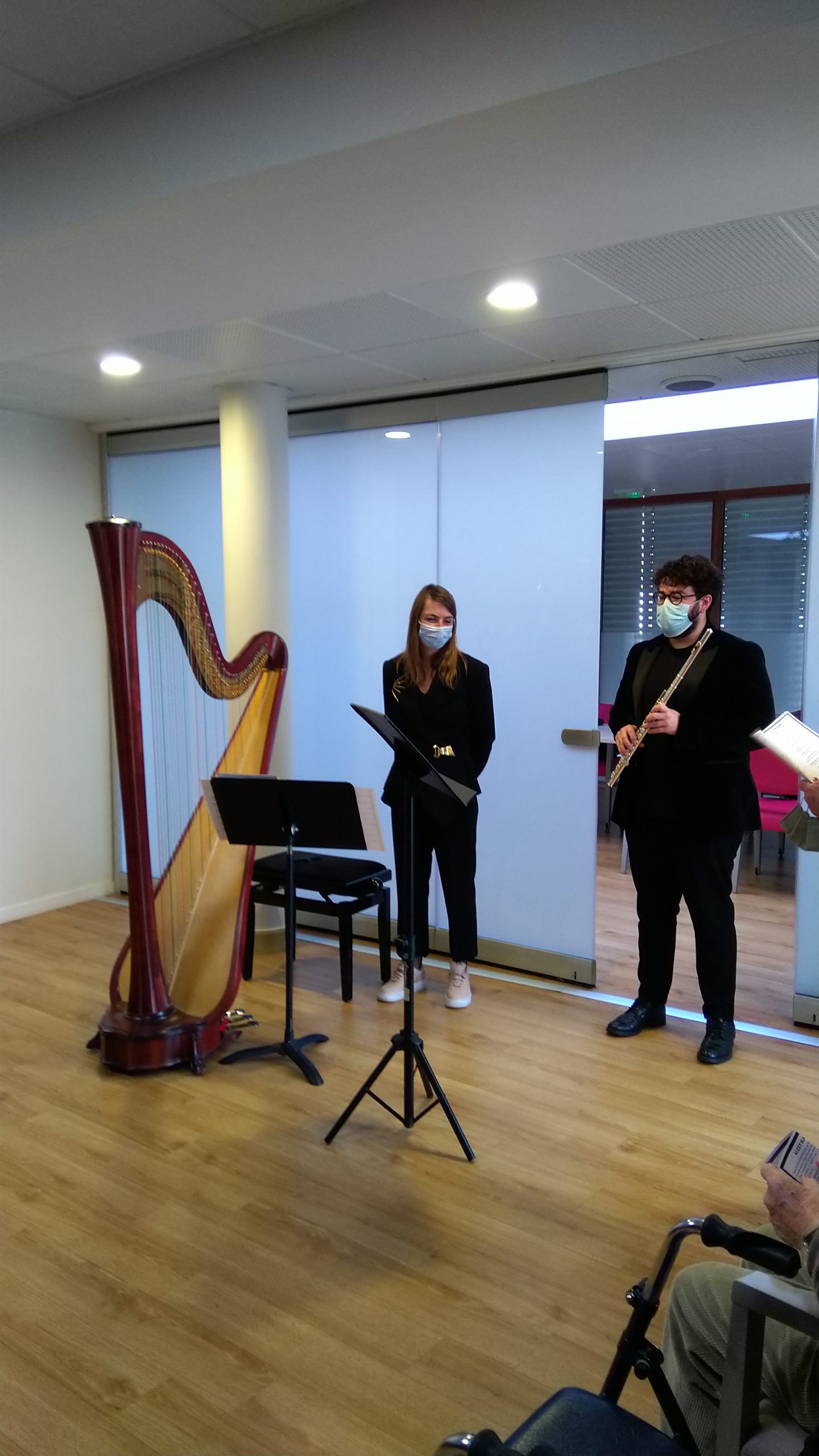 CONCERT DE HARPE ET FLUTE TRAVERSIERE